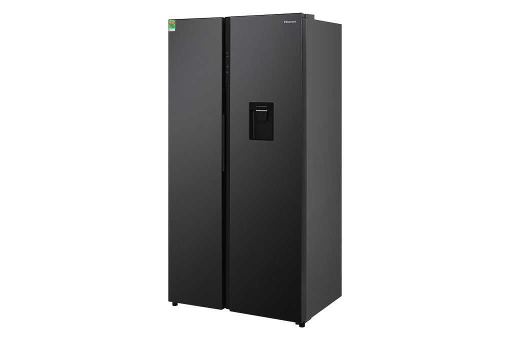 Tủ lạnh Hisense Inverter 550 lít Side By Side RS708N4EBND Màu Đen