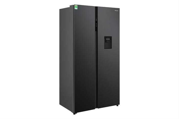 Tủ lạnh Hisense Inverter 550 lít Side By Side RS708N4EBND Màu Đen