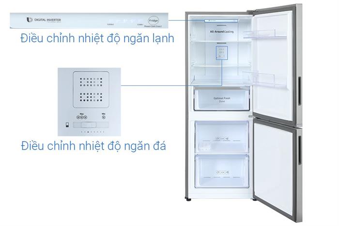 Tủ lạnh Samsung Inverter 280 lít RB27N4020S9/SV Màu Bạc