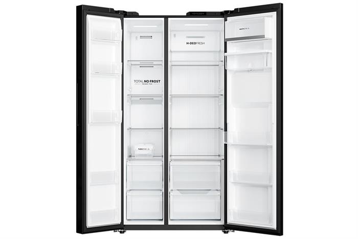 Tủ lạnh Aqua Inverter 646 lít Side By Side AQR-S682XA(WGB) Màu Đen