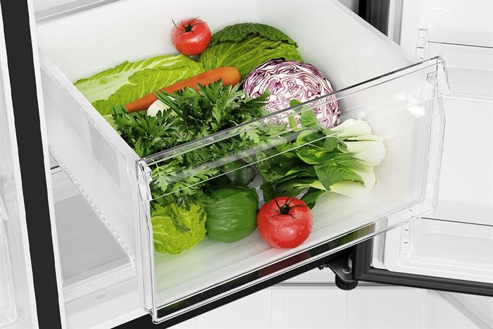 Tủ lạnh Aqua Inverter 646 lít Side By Side AQR-S682XA(WGB) Màu Đen