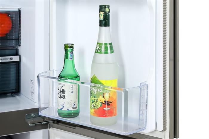 Tủ lạnh Sharp Inverter 572 lít Multi Door SJ-FX650V-SL Màu Bạc Inox