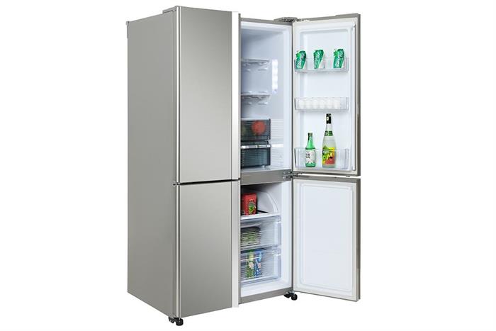 Tủ lạnh Sharp Inverter 572 lít Multi Door SJ-FX650V-SL Màu Bạc Inox