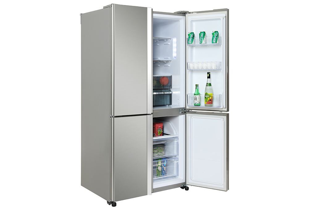 Tủ lạnh Sharp Inverter 572 lít Multi Door SJ-FX650V-SL Màu Bạc Inox