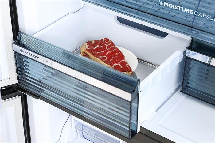 Tủ lạnh Sharp Inverter 572 lít Multi Door SJ-FX650V-MK Màu Đen