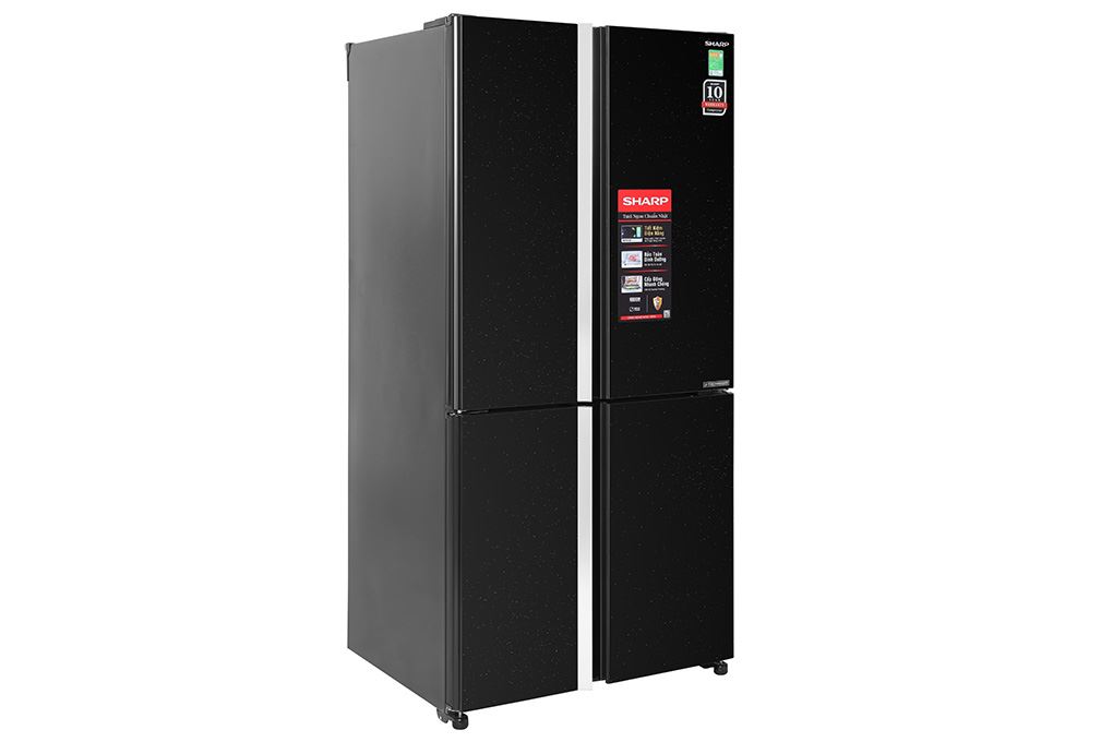 Tủ lạnh Sharp Inverter 572 lít Multi Door SJ-FX650V-MK Màu Đen