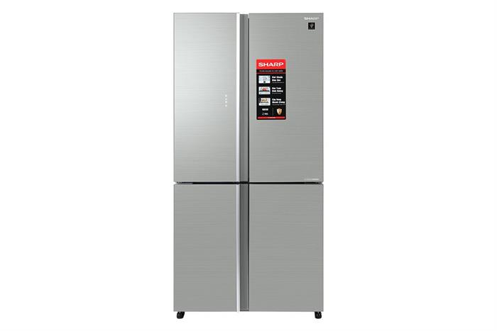Tủ lạnh Sharp Inverter 572 lít Multi Door SJ-FXP650VG-SL Màu Bạc Inox