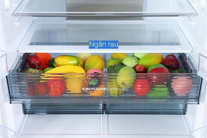 Tủ lạnh Sharp Inverter 572 lít Multi Door SJ-FXP650VG-SL Màu Bạc Inox