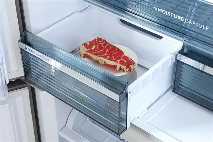 Tủ lạnh Sharp Inverter 572 lít Multi Door SJ-FXP650VG-SL Màu Bạc Inox