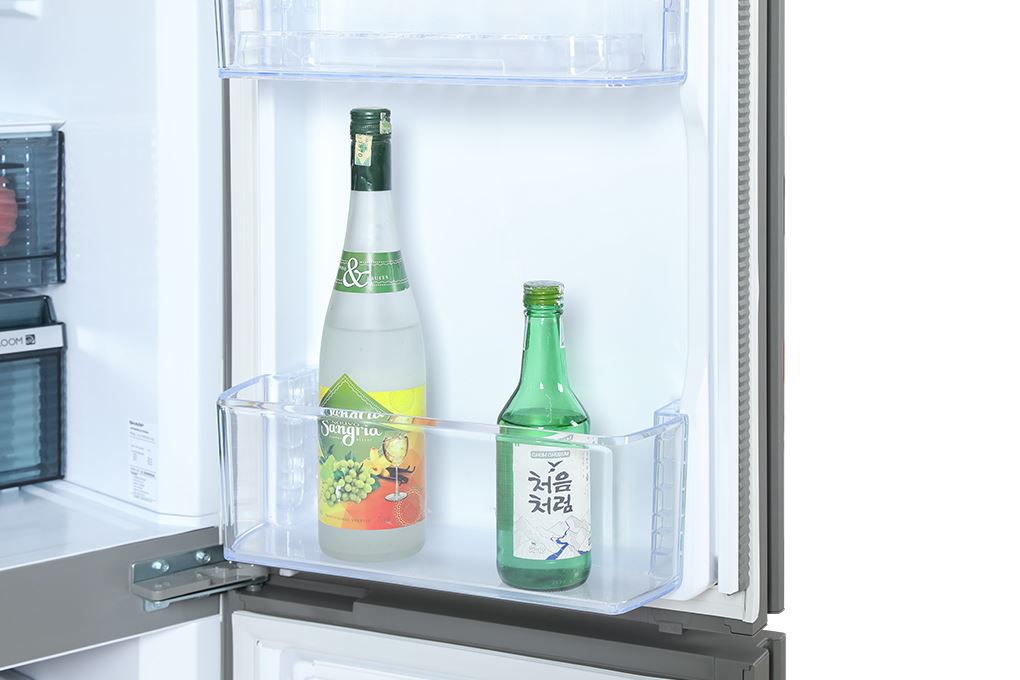 Tủ lạnh Sharp Inverter 572 lít Multi Door SJ-FXP650VG-SL Màu Bạc Inox