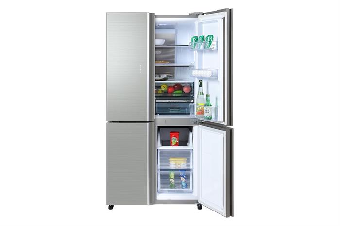 Tủ lạnh Sharp Inverter 572 lít Multi Door SJ-FXP650VG-SL Màu Bạc Inox