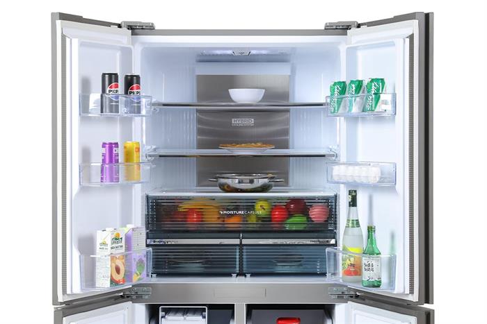 Tủ lạnh Sharp Inverter 572 lít Multi Door SJ-FXP650VG-SL Màu Bạc Inox