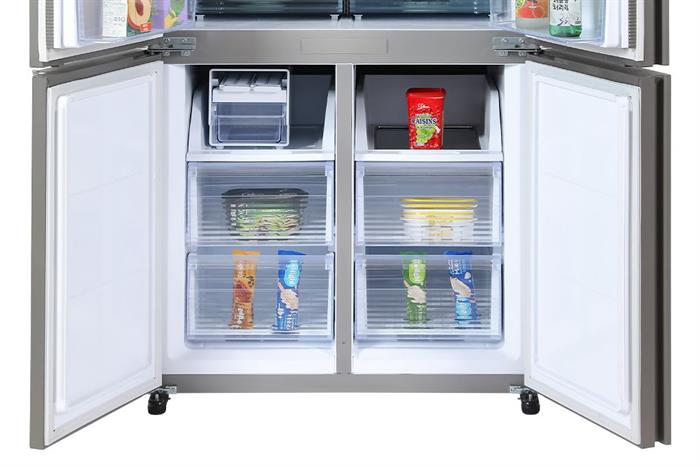 Tủ lạnh Sharp Inverter 572 lít Multi Door SJ-FXP650VG-SL Màu Bạc Inox