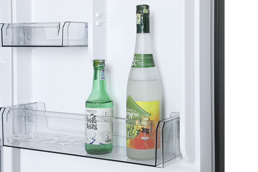 Tủ lạnh Sharp Inverter 323 lít SJ-BF330V-DG Màu Đen - Xám
