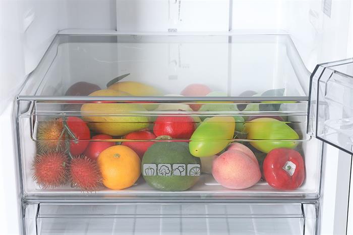 Tủ lạnh Sharp Inverter 323 lít SJ-BF330V-DG Màu Đen - Xám