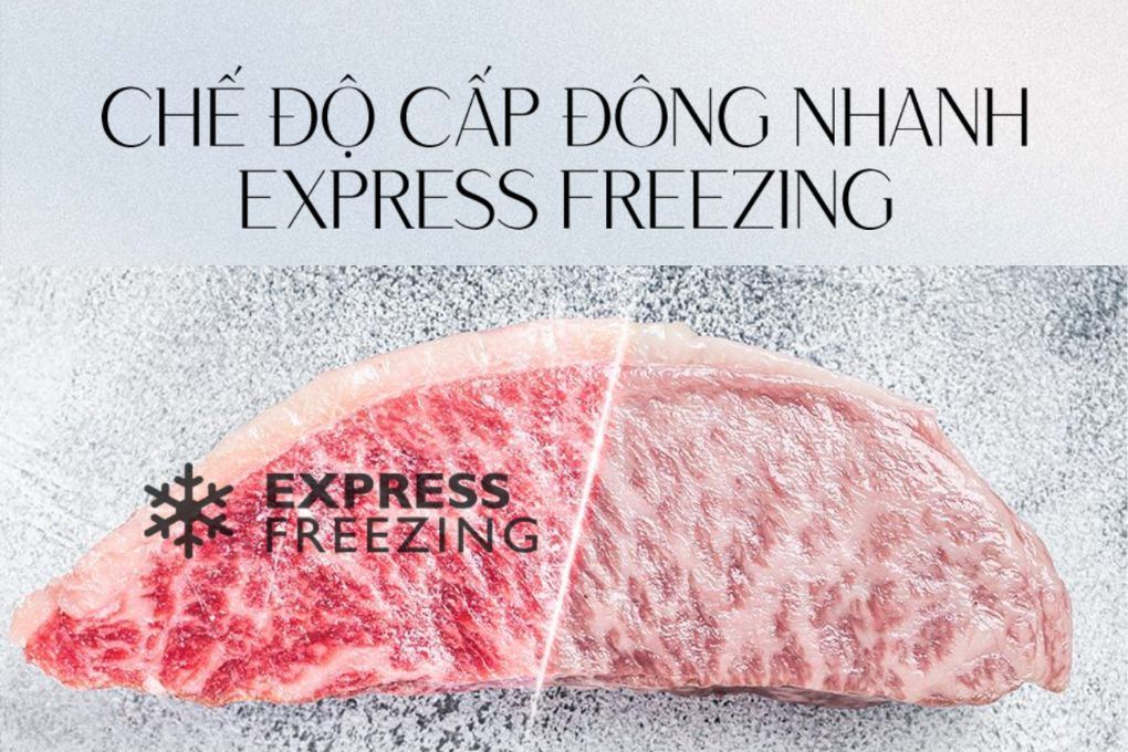 Cấp đông nhanh - Tủ lạnh Sharp Inverter 466 lít Multi Door SJ-FXP560V-RG