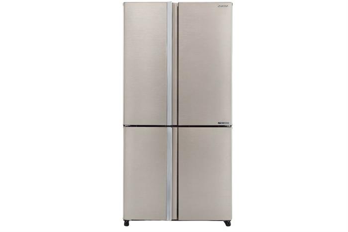 Tủ lạnh Sharp Inverter 525 lít Multi Door SJ-FX610V-SL Màu Bạc Inox