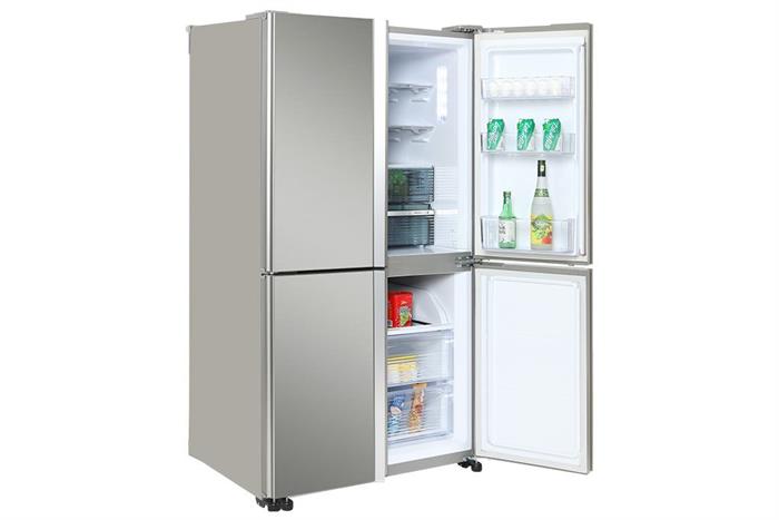 Tủ lạnh Sharp Inverter 525 lít Multi Door SJ-FX610V-SL Màu Bạc Inox