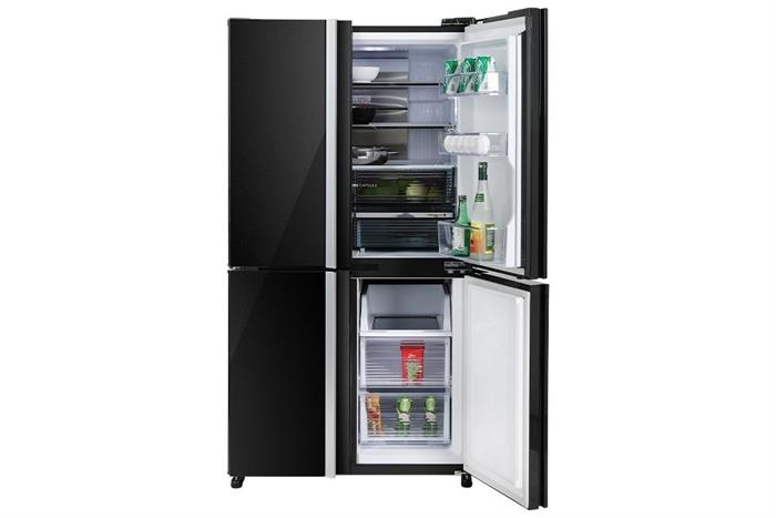 Tủ lạnh Sharp Inverter 525 lít Multi Door SJ-FX610V-MK Màu Đen