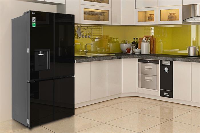 Tủ lạnh LG Inverter 571 lít Multi Door F58BGD Màu Đen