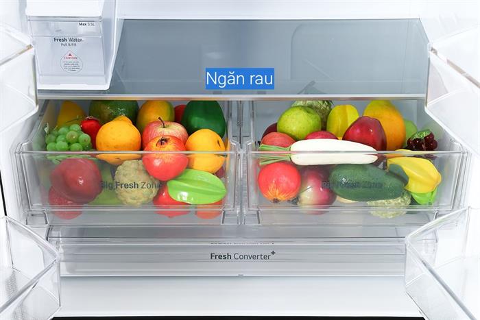 Tủ lạnh LG Inverter 571 lít Multi Door F58BGD Màu Đen