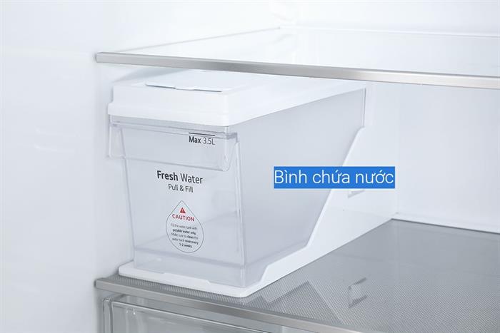 Tủ lạnh LG Inverter 571 lít Multi Door F58BGD Màu Đen