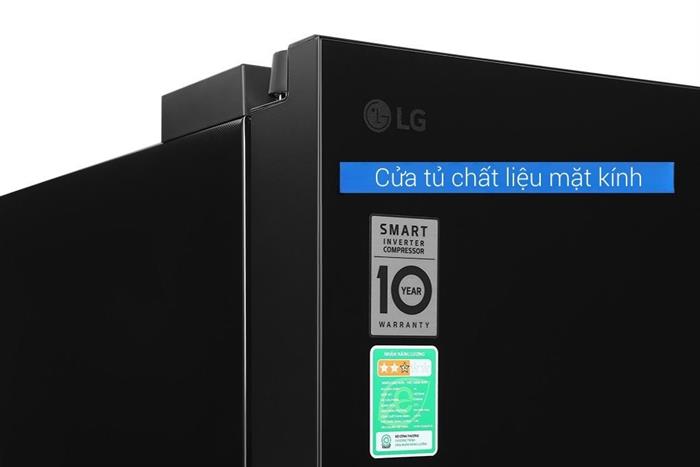 Tủ lạnh LG Inverter 571 lít Multi Door F58BGD Màu Đen