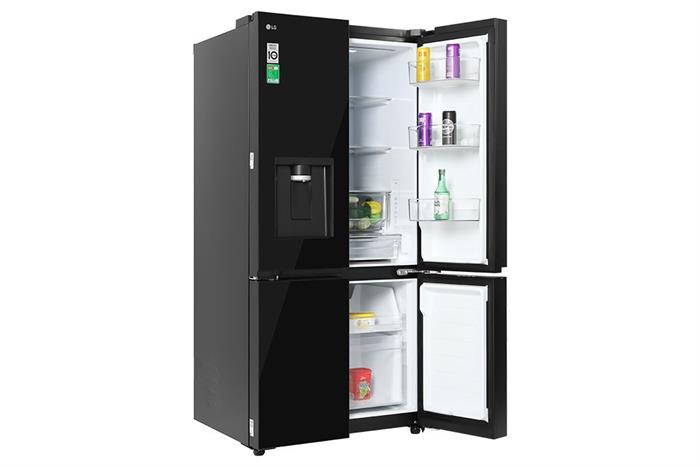 Tủ lạnh LG Inverter 571 lít Multi Door F58BGD Màu Đen