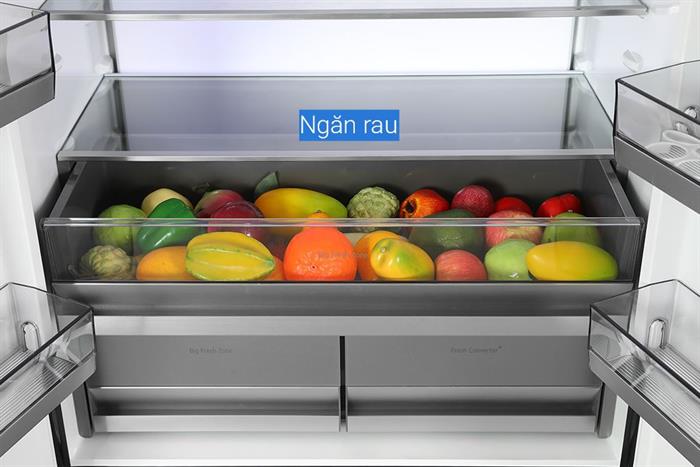 Tủ lạnh LG Inverter 510 lít Multi Door F51EG Màu Màu be