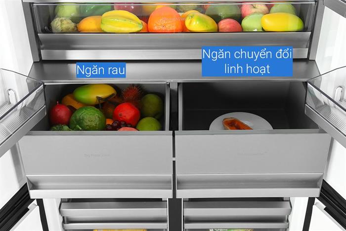 Tủ lạnh LG Inverter 510 lít Multi Door F51EG Màu Màu be