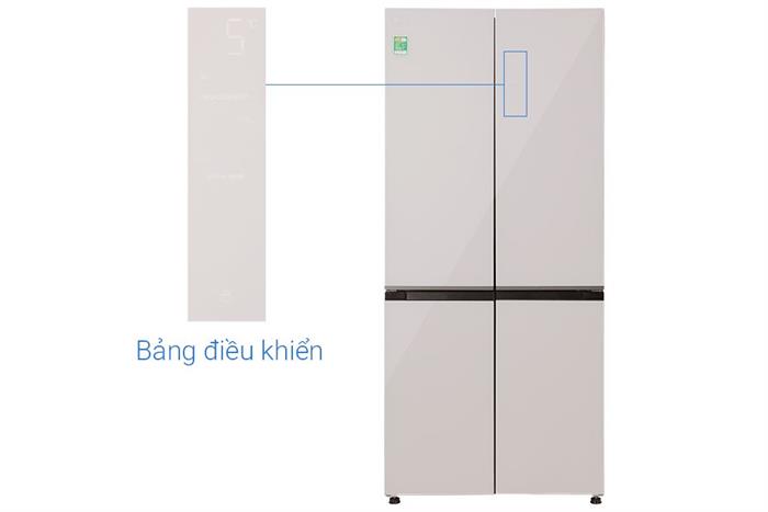 Tủ lạnh LG Inverter 510 lít Multi Door F51EG Màu Màu be