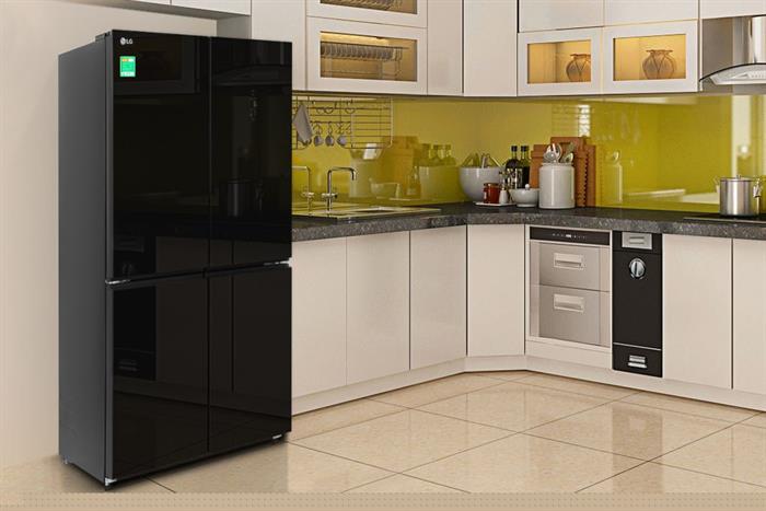 Tủ lạnh LG Inverter 502 lít Multi Door F50BG Màu Đen