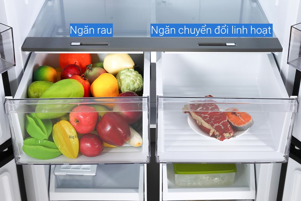 Tủ lạnh LG Inverter 502 lít Multi Door F50BG Màu Đen