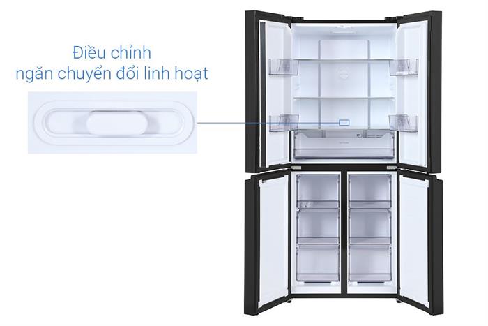 Tủ lạnh LG Inverter 400 lít Multi Door F40BG Màu Đen