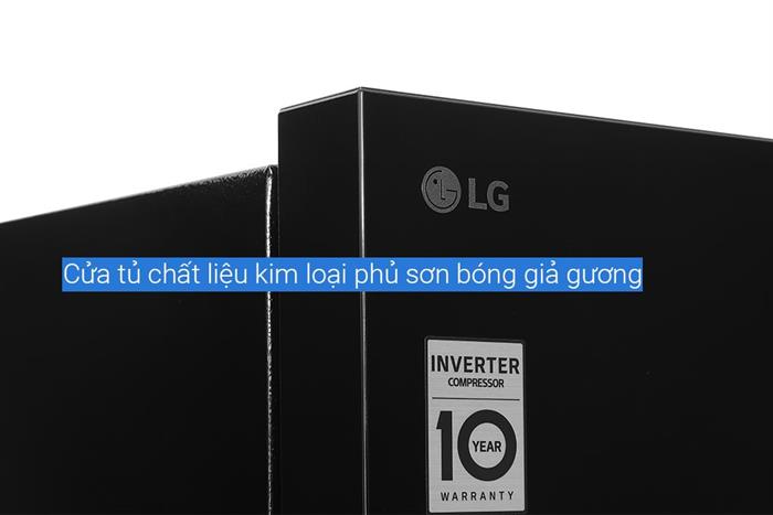 Tủ lạnh LG Inverter 266 lít T26BG Màu Đen