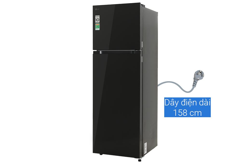Tủ lạnh LG Inverter 266 lít T26BG Màu Đen