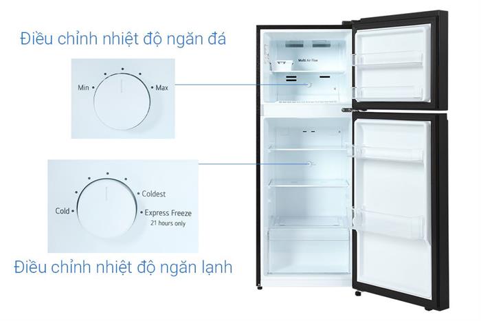Tủ lạnh LG Inverter 217 lít T21BG Màu Đen