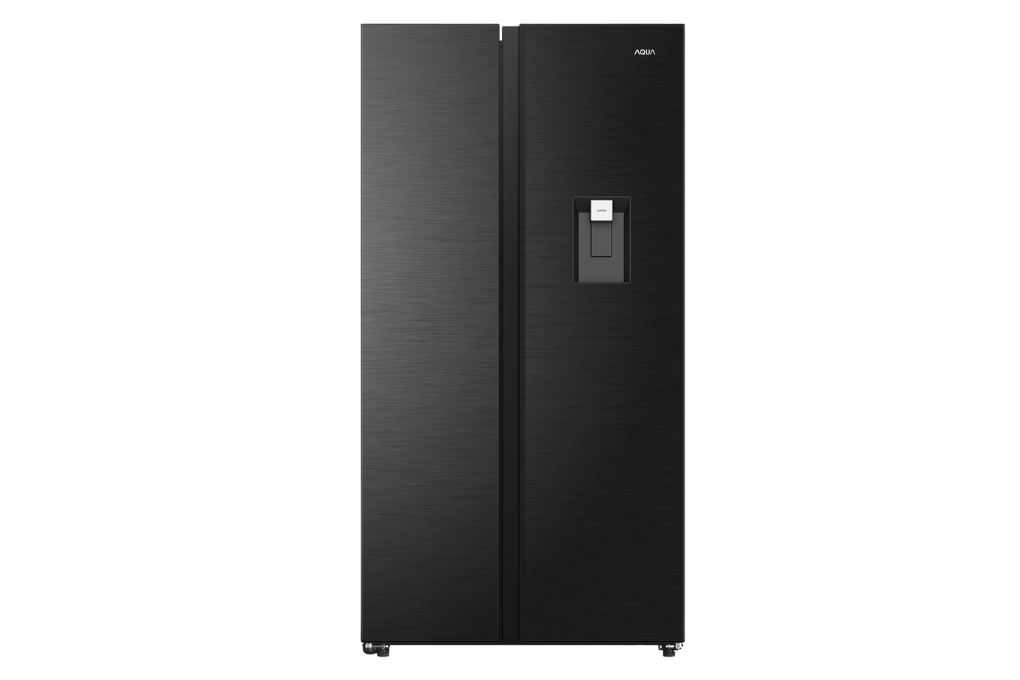 Tủ lạnh Aqua Inverter 646 lít Side By Side AQR-S682XA(WFS) Màu Đen
