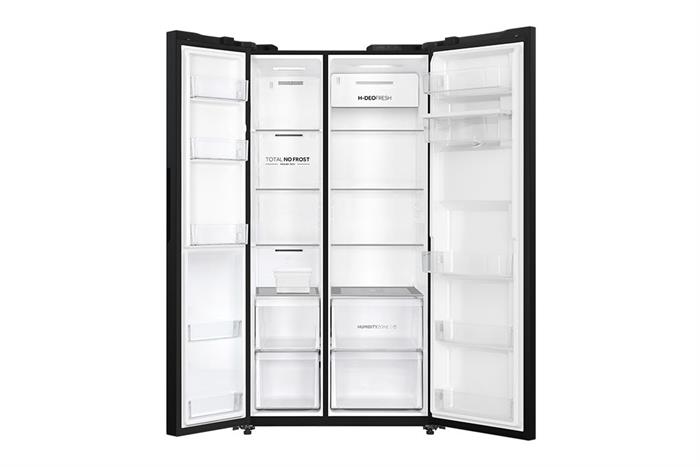 Tủ lạnh Aqua Inverter 646 lít Side By Side AQR-S682XA(WFS) Màu Đen