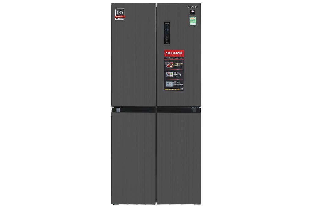 Tủ lạnh Sharp Inverter Multi Door 421 lít SJ-FXP510V-MG Màu Xám đậm