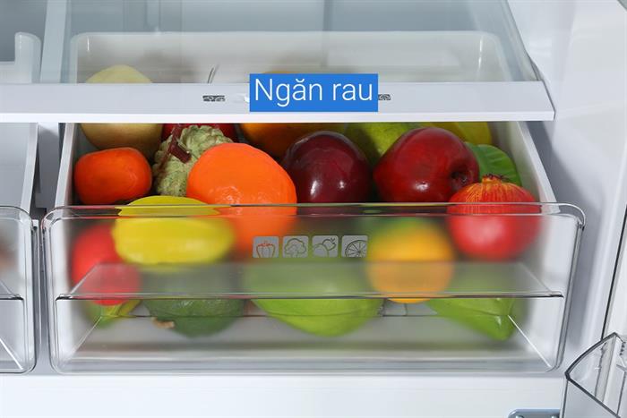 Tủ lạnh Sharp Inverter Multi Door 421 lít SJ-FXP510V-MG Màu Xám đậm