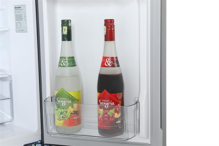 Tủ lạnh Sharp Inverter Multi Door 421 lít SJ-FXP510V-MG Màu Xám đậm