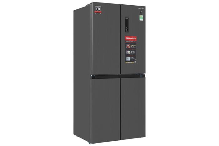 Tủ lạnh Sharp Inverter Multi Door 421 lít SJ-FXP510V-MG Màu Xám đậm