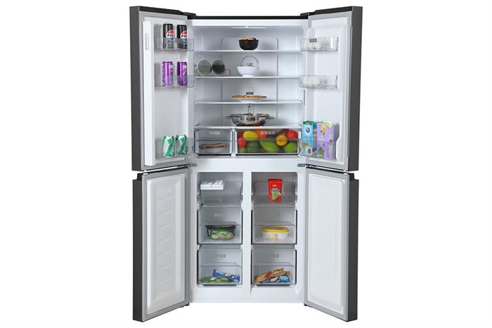 Tủ lạnh Sharp Inverter Multi Door 421 lít SJ-FXP510V-MG Màu Xám đậm