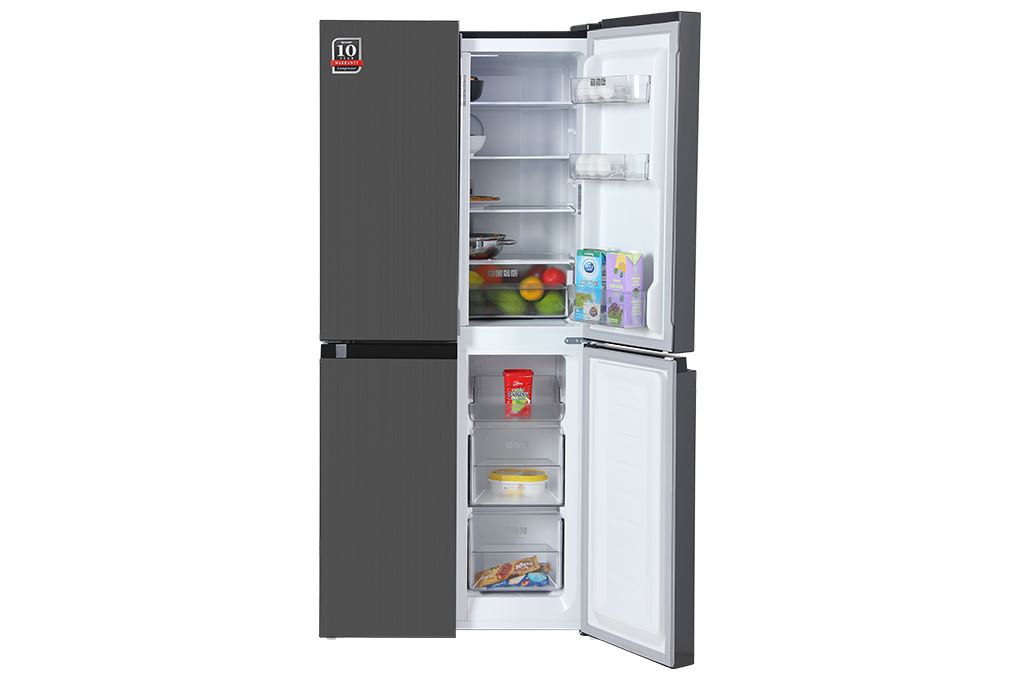 Tủ lạnh Sharp Inverter Multi Door 421 lít SJ-FXP510V-MG Màu Xám đậm