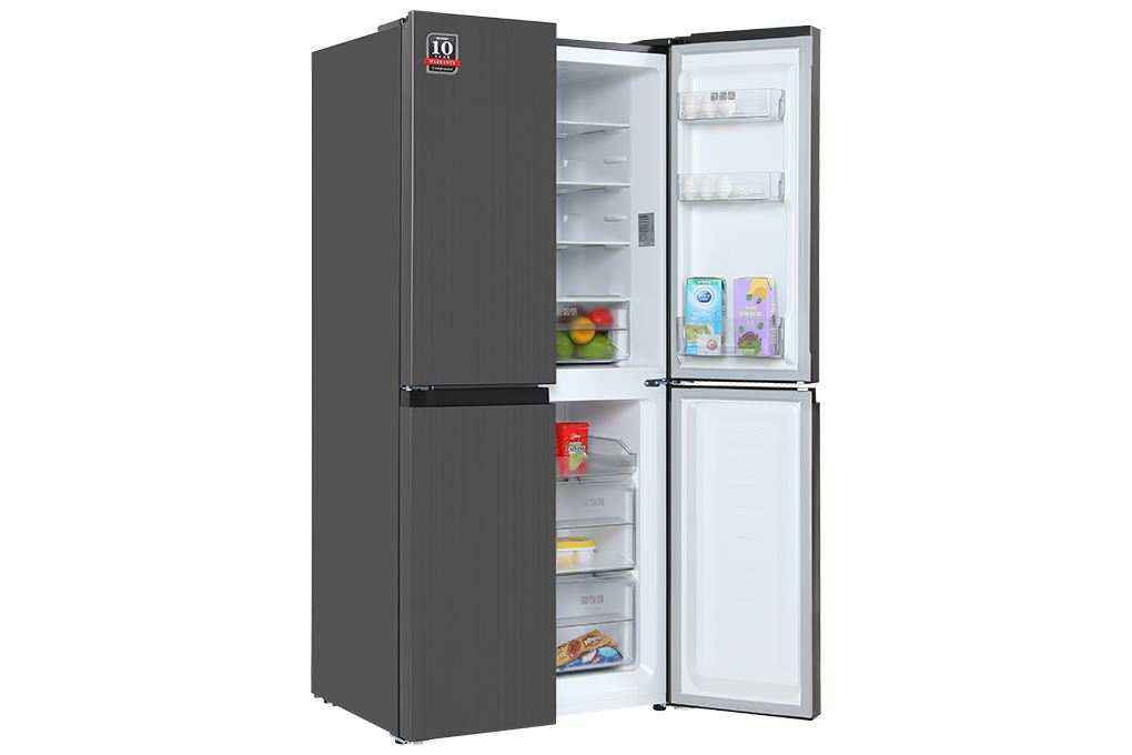 Tủ lạnh Sharp Inverter Multi Door 421 lít SJ-FXP510V-MG Màu Xám đậm