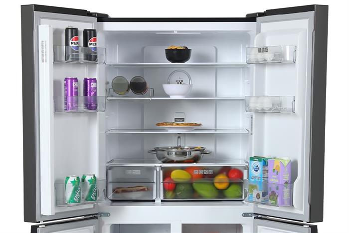 Tủ lạnh Sharp Inverter Multi Door 421 lít SJ-FXP510V-MG Màu Xám đậm