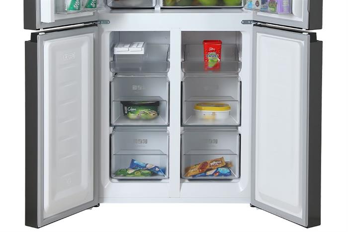 Tủ lạnh Sharp Inverter Multi Door 421 lít SJ-FXP510V-MG Màu Xám đậm