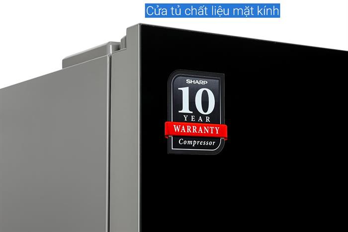 Tủ lạnh Sharp Inverter Multi Door 421 lít SJ-FXP510VG-BK Màu Đen