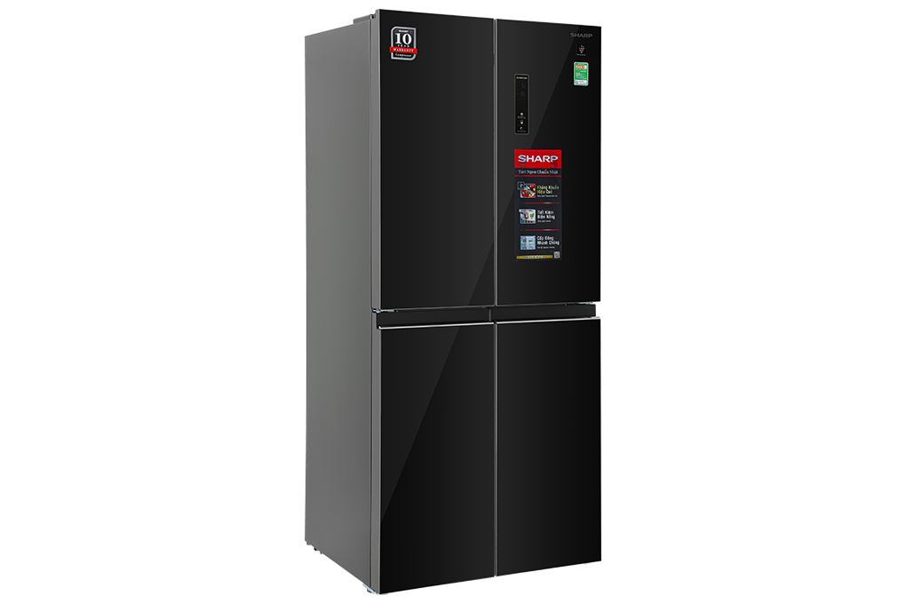 Tủ lạnh Sharp Inverter Multi Door 421 lít SJ-FXP510VG-BK Màu Đen